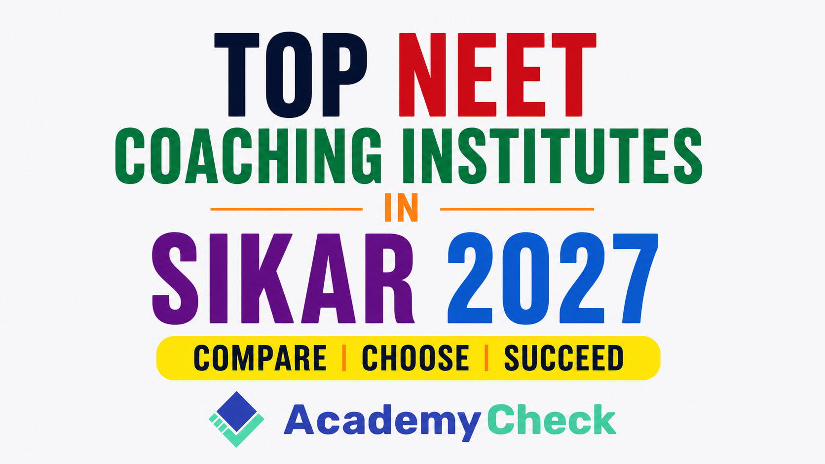 Top 3 Coaching Centers for NEET Droppers in SIkar 2027